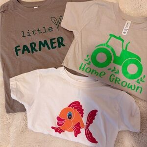 Toddler tees - 4T